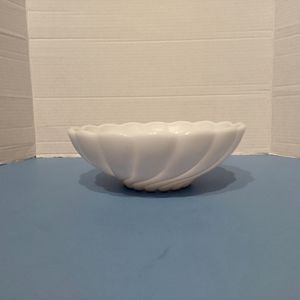 Vintage White Milk Glass Bowl